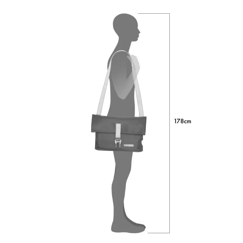 Ortlieb Twin-City Urban Pannier Bag in Pepper-1